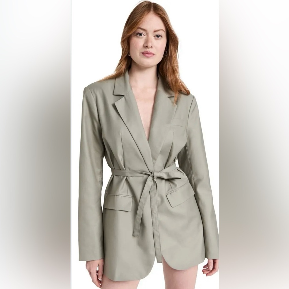 Lioness Olympia Blazer Dress —Tailored Mini | Belted | Size S